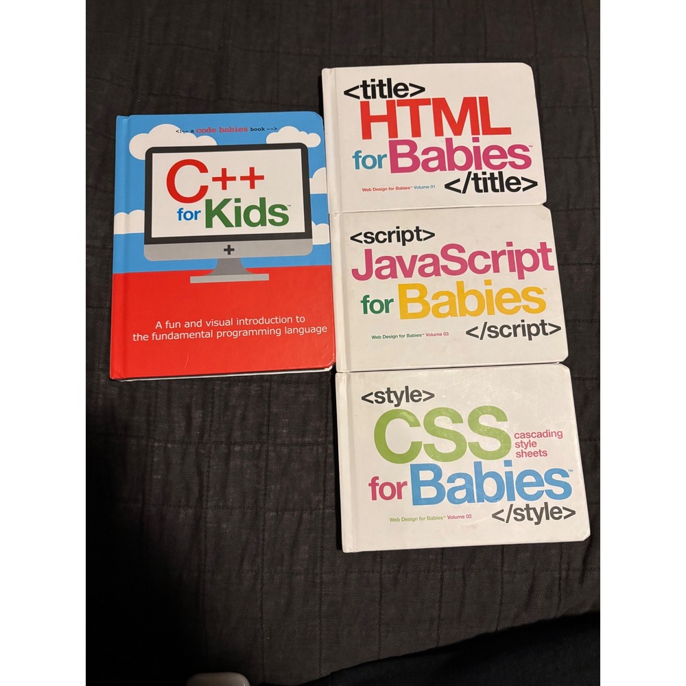 Code Babies Book Set for Babies Sterling‎ STEM